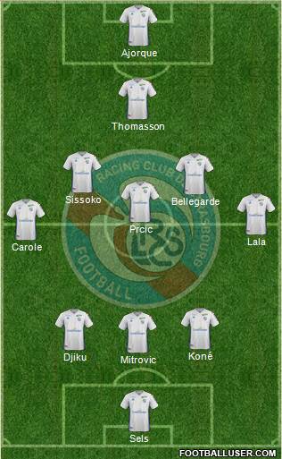 Racing Club de Strasbourg-Football Formation 2019