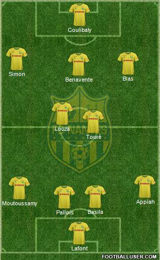 FC Nantes Formation 2019