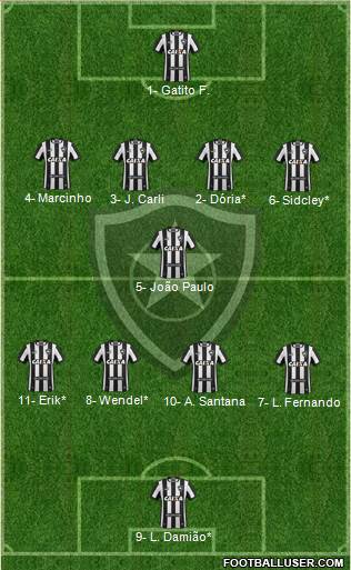 Botafogo FR Formation 2019