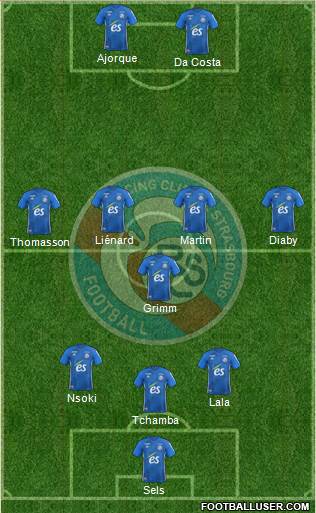 Racing Club de Strasbourg-Football Formation 2019