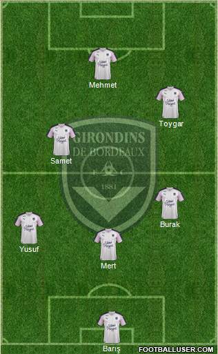 FC Girondins de Bordeaux Formation 2019