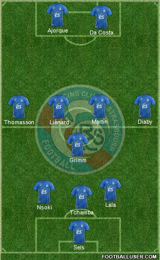 Racing Club de Strasbourg-Football Formation 2019