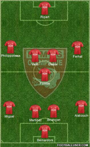 Nîmes Olympique Formation 2019