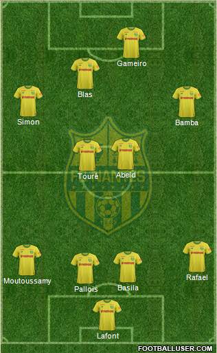 FC Nantes Formation 2019