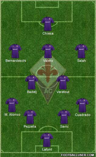 Fiorentina Formation 2019