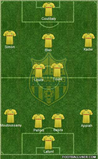 FC Nantes Formation 2019