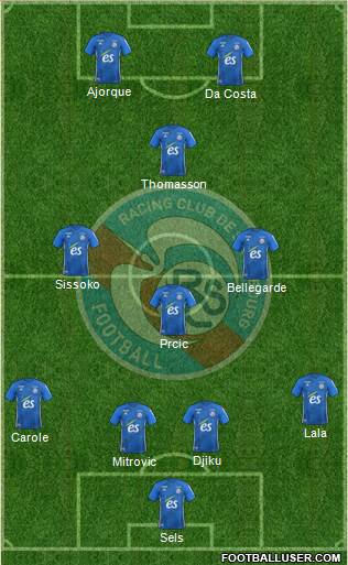 Racing Club de Strasbourg-Football Formation 2019