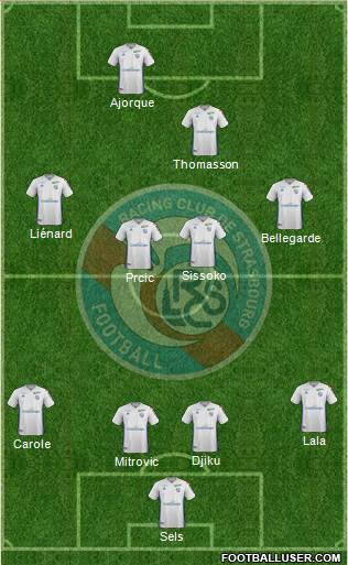 Racing Club de Strasbourg-Football Formation 2019