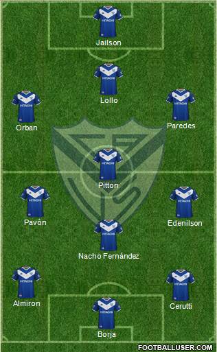 Vélez Sarsfield Formation 2019