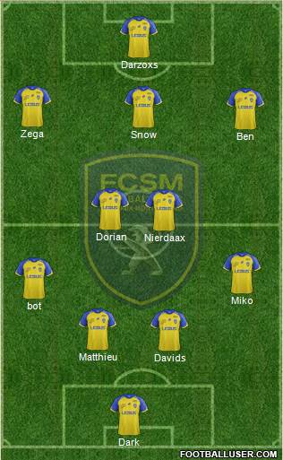 FC Sochaux-Montbéliard Formation 2019