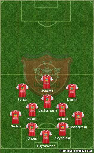 Persepolis Tehran Formation 2019