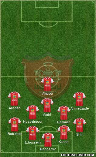 Persepolis Tehran Formation 2019