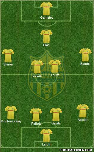 FC Nantes Formation 2019