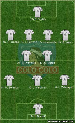 CSD Colo Colo Formation 2019