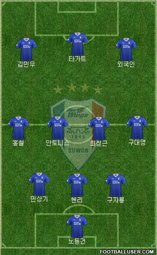 Suwon Samsung Blue Wings Formation 2019