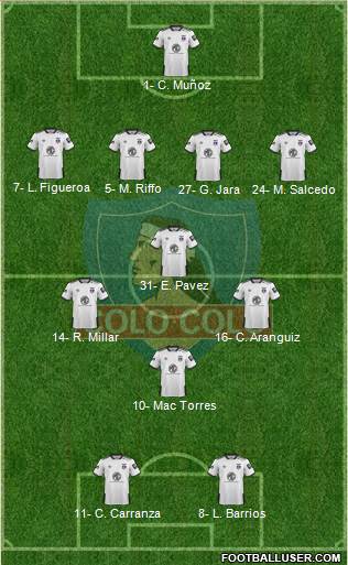 CSD Colo Colo Formation 2019