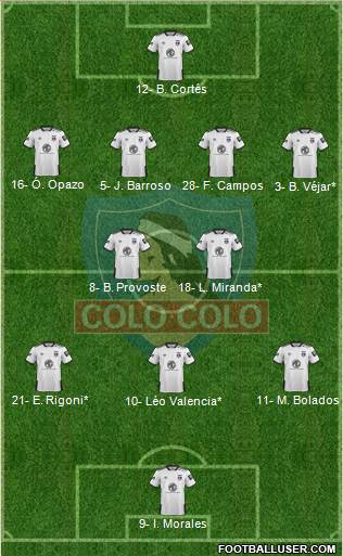 CSD Colo Colo Formation 2019