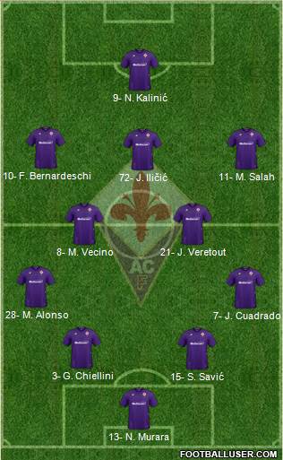 Fiorentina Formation 2019