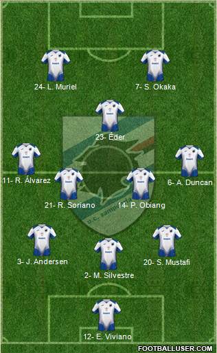 Sampdoria Formation 2019