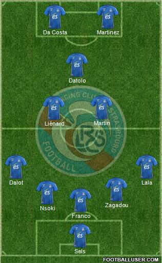 Racing Club de Strasbourg-Football Formation 2020