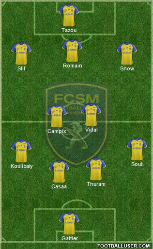 FC Sochaux-Montbéliard Formation 2020