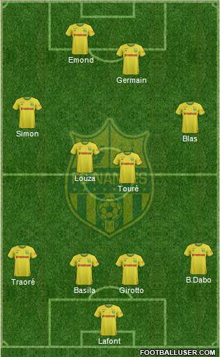 FC Nantes Formation 2020