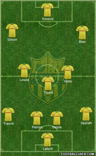 FC Nantes Formation 2020