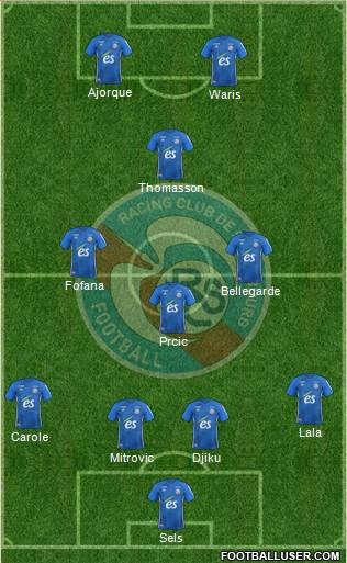 Racing Club de Strasbourg-Football Formation 2020