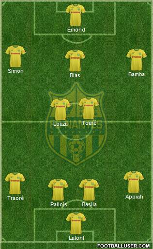 FC Nantes Formation 2020