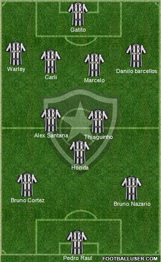 Botafogo FR Formation 2020