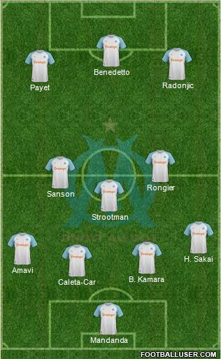 Olympique de Marseille Formation 2020