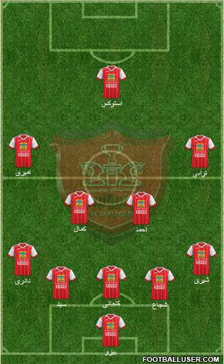 Persepolis Tehran Formation 2020