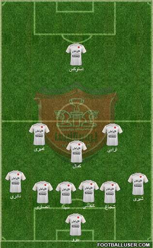 Persepolis Tehran Formation 2020