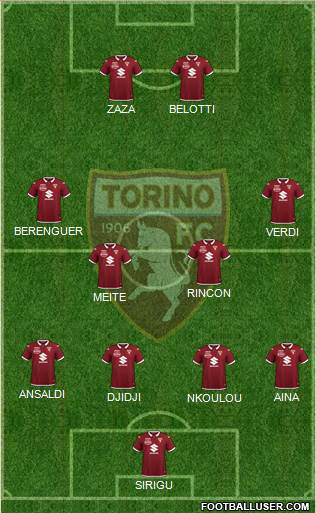 Torino Formation 2020