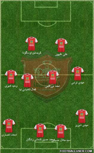 Persepolis Tehran Formation 2020