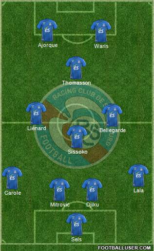 Racing Club de Strasbourg-Football Formation 2020