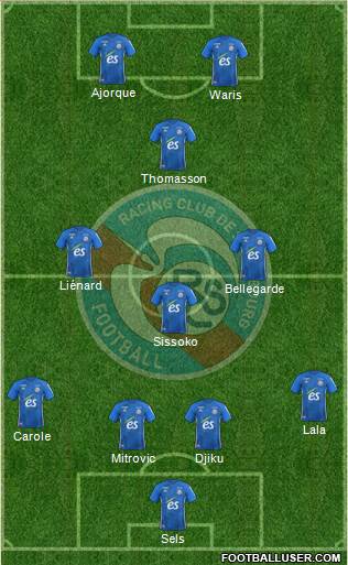 Racing Club de Strasbourg-Football Formation 2020