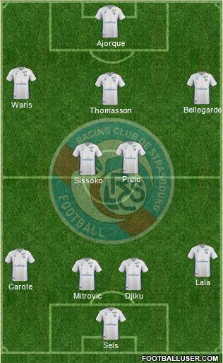 Racing Club de Strasbourg-Football Formation 2020