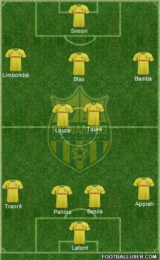 FC Nantes Formation 2020