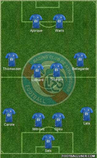 Racing Club de Strasbourg-Football Formation 2020