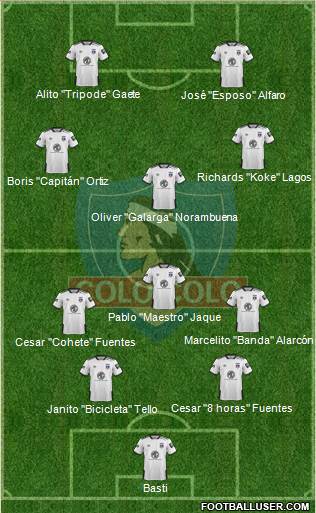 CSD Colo Colo Formation 2020