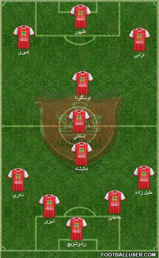 Persepolis Tehran Formation 2020