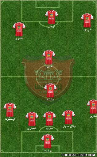 Persepolis Tehran Formation 2020