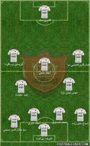 Persepolis Tehran Formation 2020