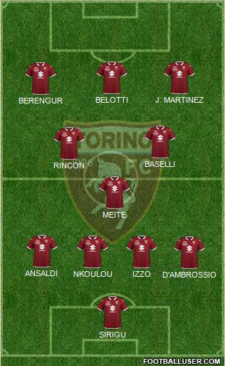 Torino Formation 2020