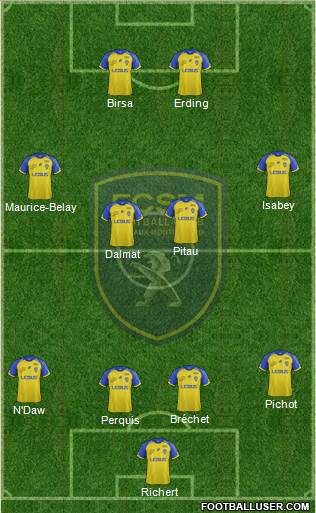 FC Sochaux-Montbéliard Formation 2020