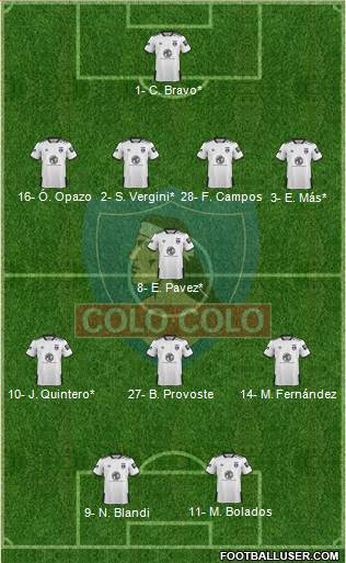 CSD Colo Colo Formation 2020