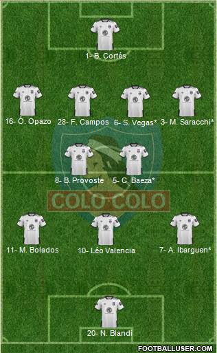 CSD Colo Colo Formation 2020