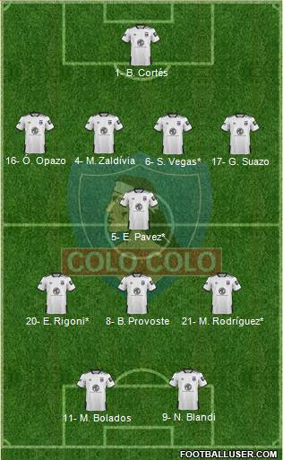 CSD Colo Colo Formation 2020