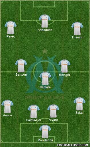 Olympique de Marseille Formation 2020